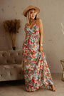 Boho Maxi-Kleid mit Blumenmuster für den Sommer – Yara