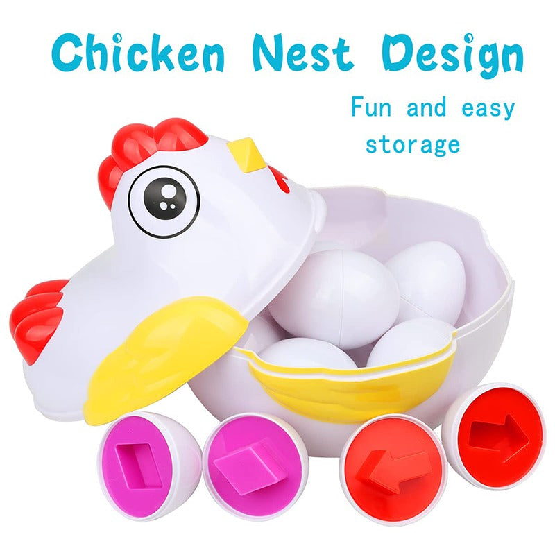 Creative Egg Puzzle for Children - EggCiting Puzzle Set