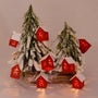 Holz-Weihnachtshäuschen mit LED-Beleuchtung - GlowHouse