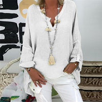 Stijlvolle Linnen Damesblouse - Elodie