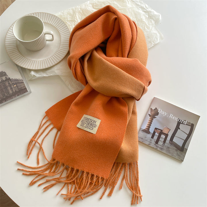 Beidseitiger Pashmina-Schal - Elena