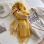 Beidseitiger Pashmina-Schal - Elena