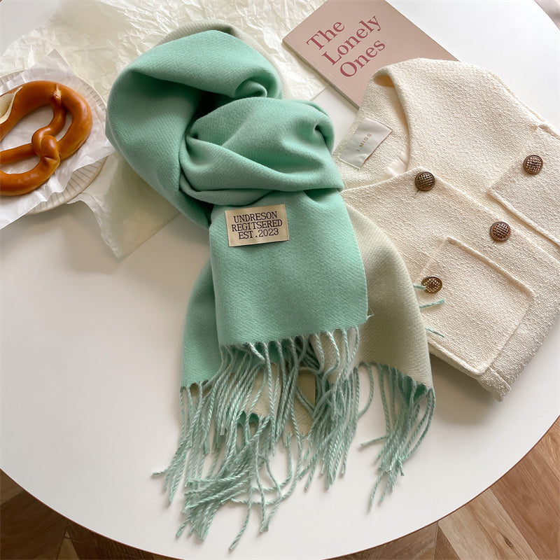 Beidseitiger Pashmina-Schal - Elena