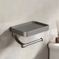 Toilettenpapierhalter mit Ablage - Stalux
