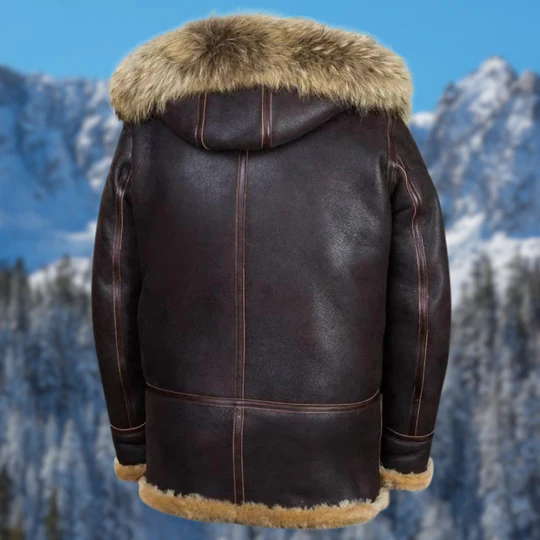 Zeitlose Lederjacke - Royce