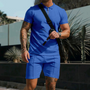 Herren Sommer-Set mit Knopfhemd und kurzer Hose – Ruben