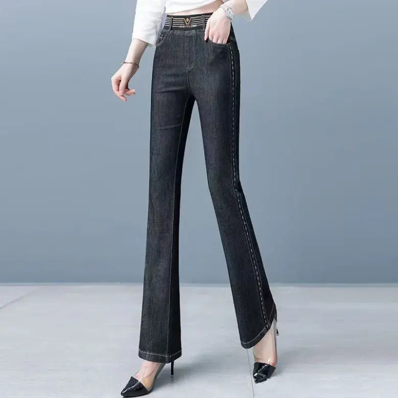 Trendy Flared Damesjeans – Alessa