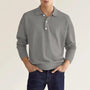 Herren-Poloshirt mit langen Ärmeln – Bastien