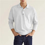 Herren-Poloshirt mit langen Ärmeln – Bastien