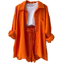 Atmungsaktives Baumwoll-Co-Ord-Set für Damen – Maris
