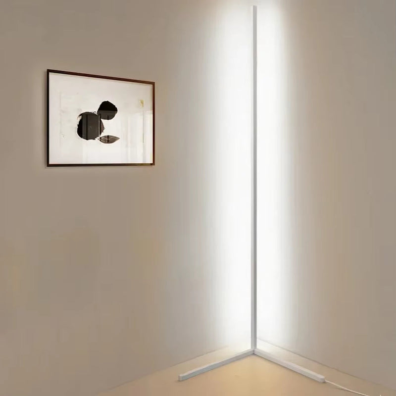 Dimmable LED Corner Floor Lamp with Remote Control 5