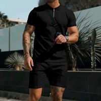 Herren Sommer-Set mit Knopfhemd und kurzer Hose – Ruben
