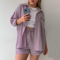 Atmungsaktives Baumwoll-Co-Ord-Set für Damen – Maris