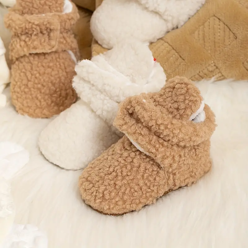 Children's Slipper Socks made of Teddy Fabric – SnugglePaws
