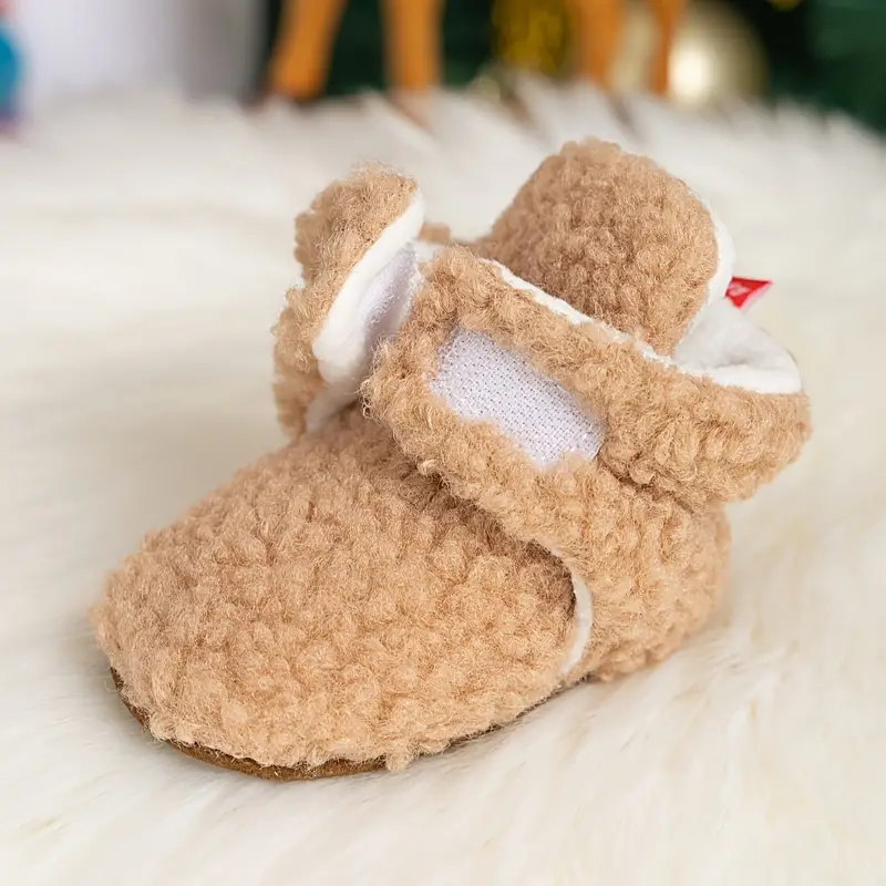Children's Slipper Socks made of Teddy Fabric – SnugglePaws