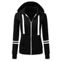 Damen-Hoodie mit Kapuze und Reißverschluss aus Wolle – Beatrice