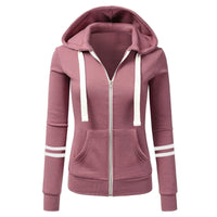 Women's Wool Hoodie with Hood and Zipper – Beatrice