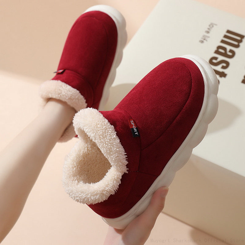 Bequeme Fellpantoffeln - Sofie