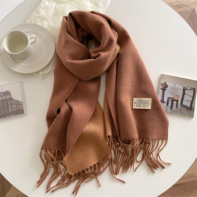 Beidseitiger Pashmina-Schal - Elena