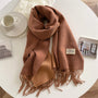 Beidseitiger Pashmina-Schal - Elena
