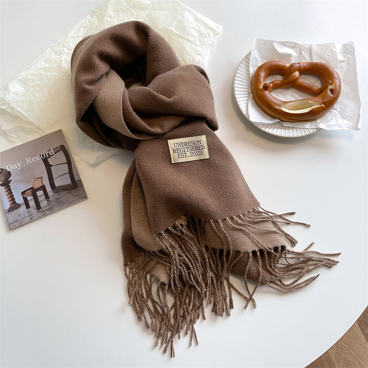 Beidseitiger Pashmina-Schal - Elena