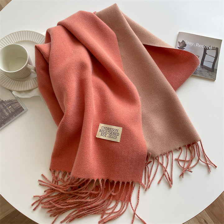 Beidseitiger Pashmina-Schal - Elena