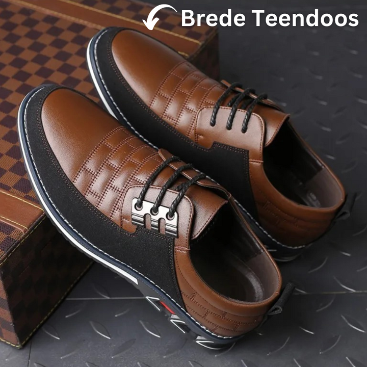 Orthopädische Herrenschuhe aus Leder - GentleStep