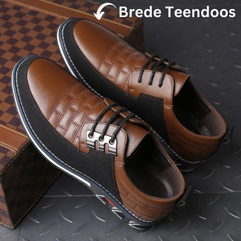Orthopädische Herrenschuhe aus Leder - GentleStep