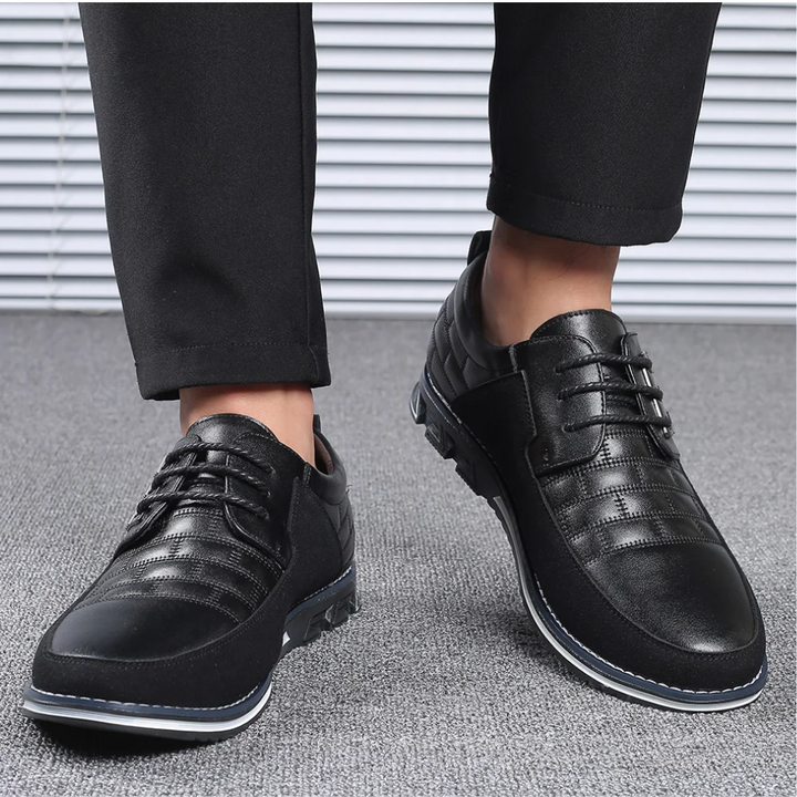 Orthopädische Herrenschuhe aus Leder - GentleStep