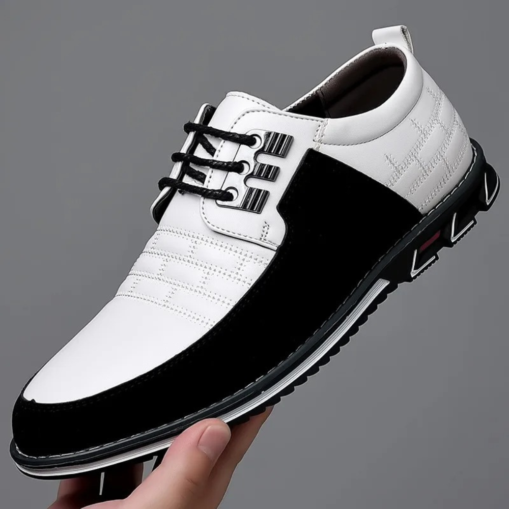 Orthopädische Herrenschuhe aus Leder - GentleStep