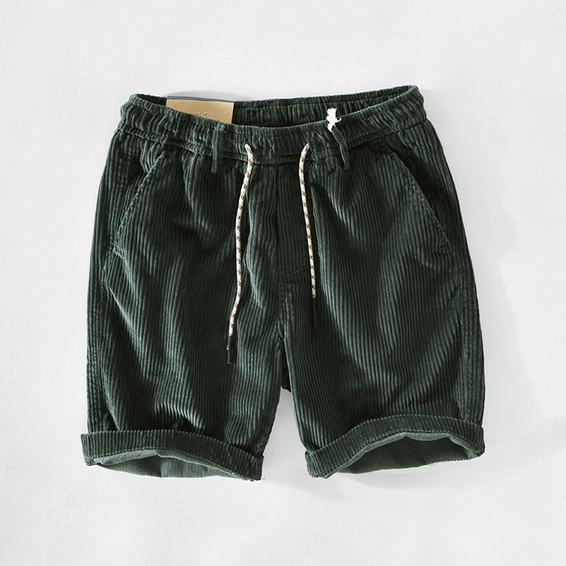 Retro Cordshorts voor heren met een comfortabele snit – Raul