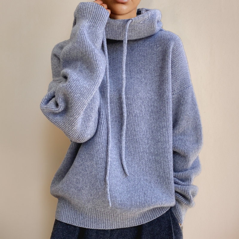 Damen Rollkragenpullover aus Merinowolle – Amira