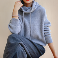 Merino Woll Damenrollkragenpullover - Lena
