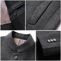 Half-length Men's Coat Made of Wool-Cashmere – Victor