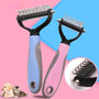 Beidseitiger Enthaarungskamm für Haustiere - SmoothGroom