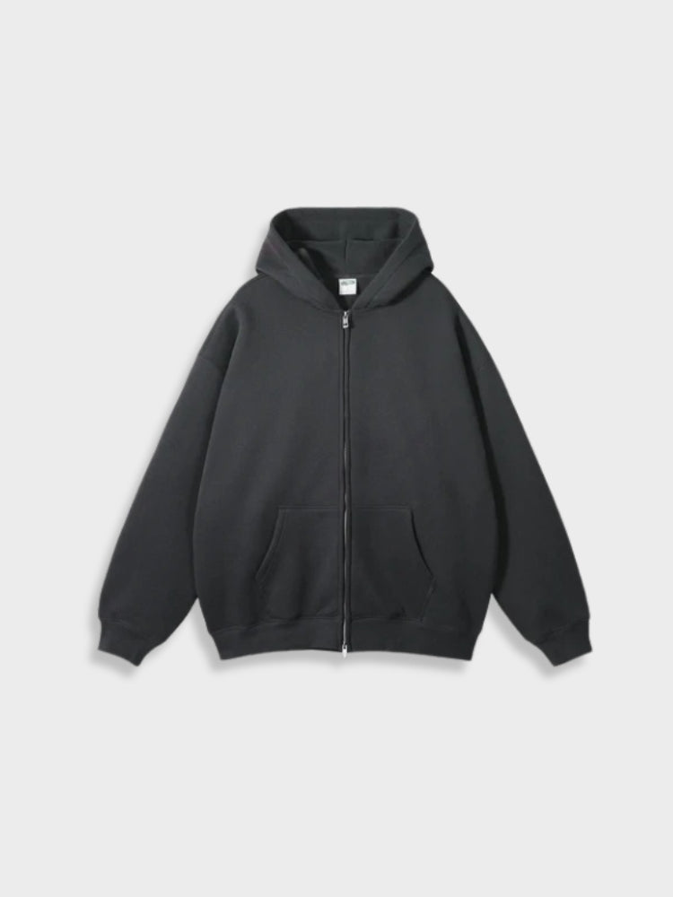 Oversized Weste mit Reißverschluss - Ava