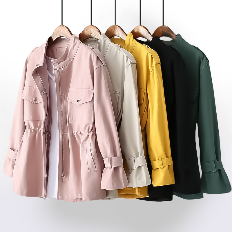 Dames Cargo Trenchcoat voor de herfst – Patricia