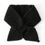 Gestrickter Damen-Nackenwärmer für Herbst & Winter – Thalia