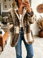 Cozy Multi-Color Plaid Coat 9