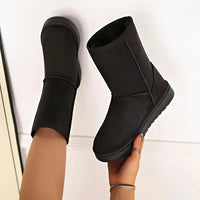 Warme Slip-On Boots mit Fleecefutter - Aria