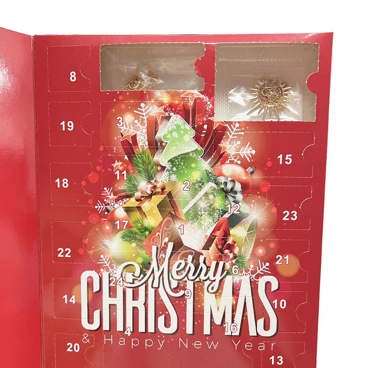 Gouden/Zilveren Sieraden Adventskalender - Livia