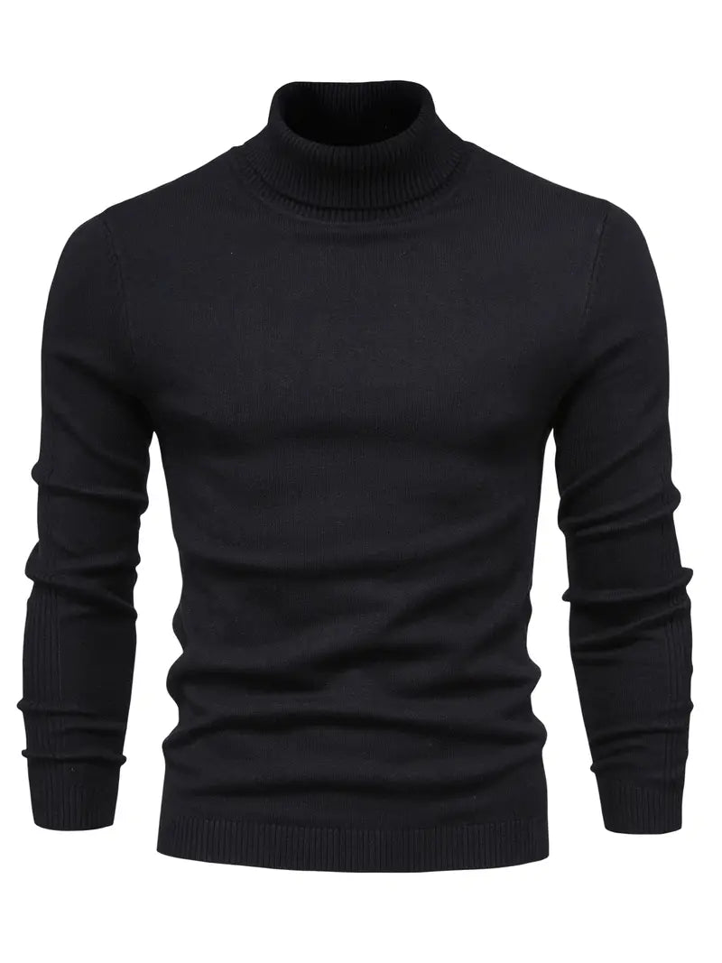 Trendiger Herrenrollkragenpullover - Lars