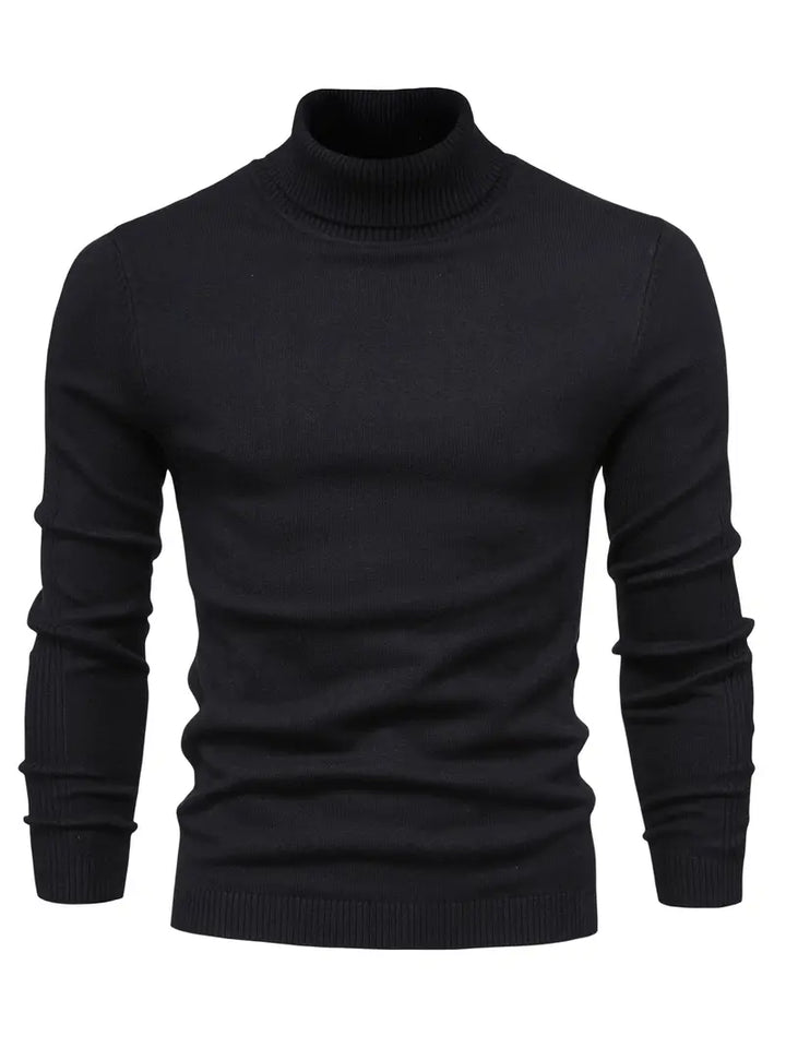 Trendiger Herrenrollkragenpullover - Lars