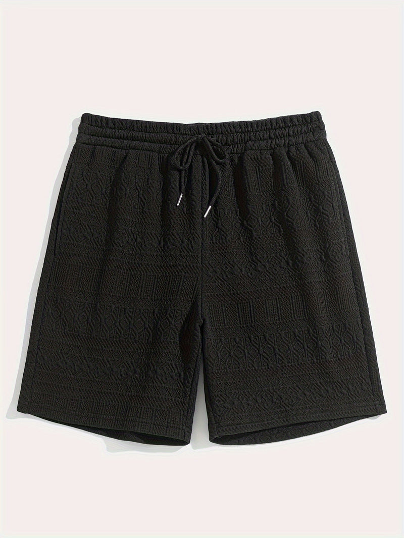 Summer Shorts Men Basic Look with Drawstring Pocket Comfort - Finn
