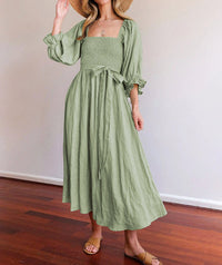 Zweiseitiges Maxi-Sommerkleid - Celina
