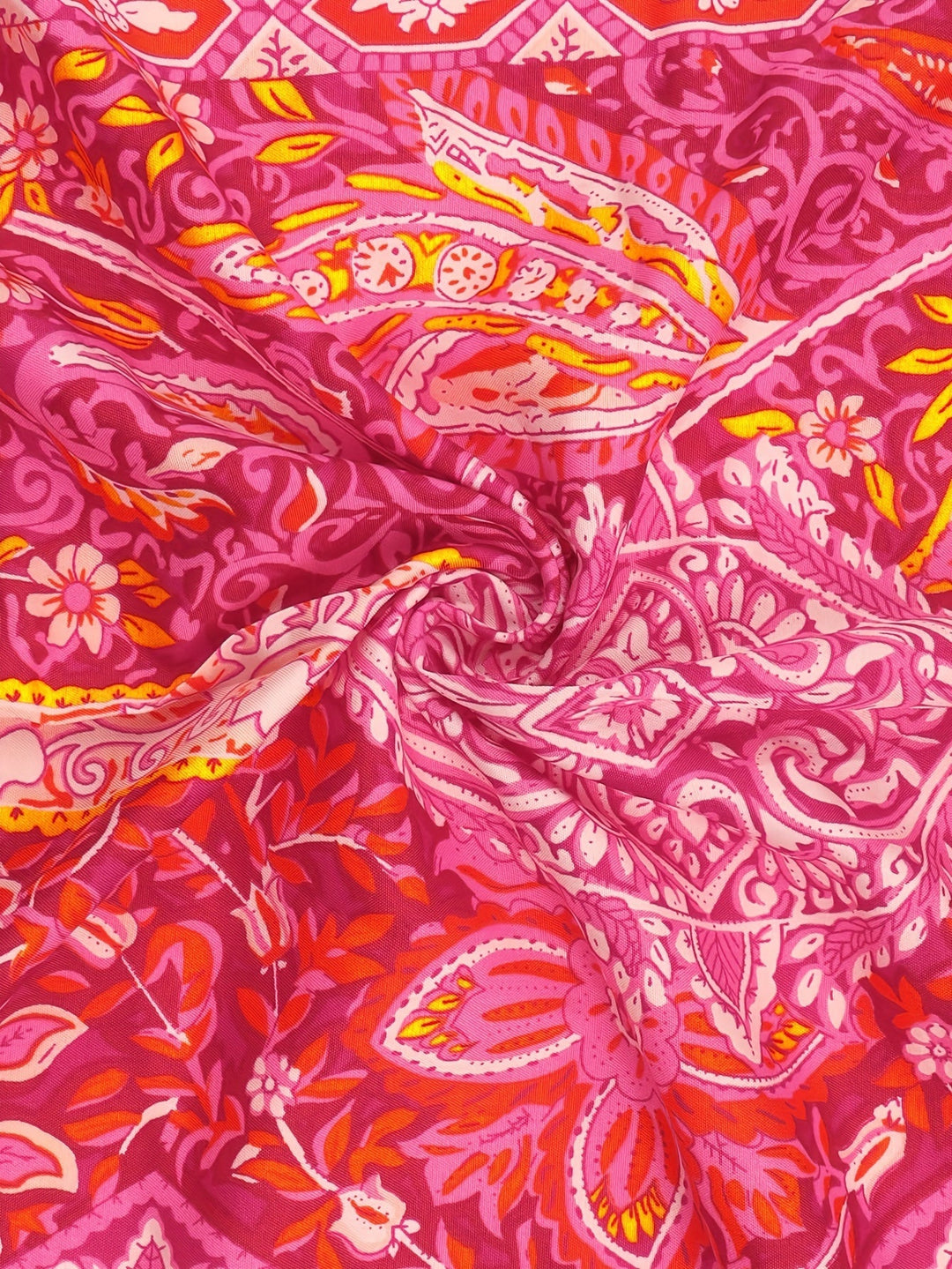 Blouse à épaules dénudées avec imprimé géométrique – Noémie