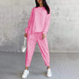 Two-Piece Set: Long-Sleeve Casual Sweatshirt and Jogger Pants 6