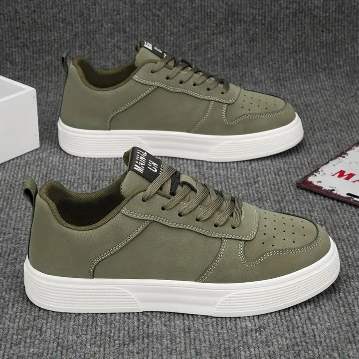 Herren-Wanderschuhe aus Wildleder mit bequemer Sohle und Stil - Marco