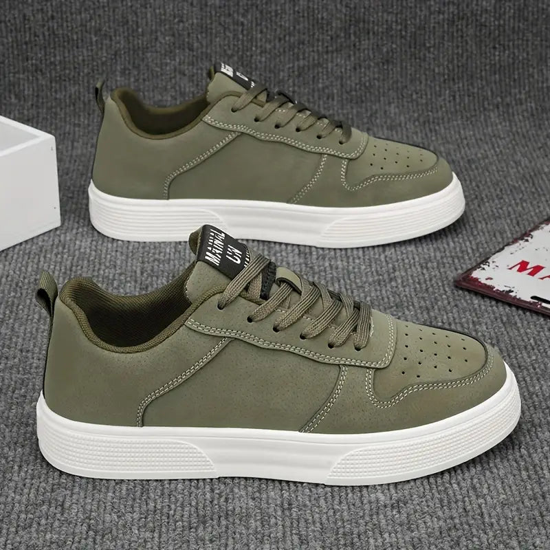 Herren-Wanderschuhe aus Wildleder mit bequemer Sohle und Stil - Marco