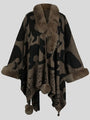 Stilvoller Winterponcho für Damen - Elora